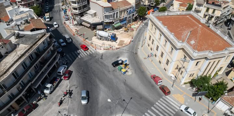 Ξεκινά-την-Δευτέρα-η-κατασκευή-κυκλικού-κόμβου-στην-Κουντουριώτου