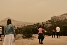 Αφρικανική-σκόνη-και-λασποβροχές-φέρνει-η-εβδομάδα-–-Σε-άνοδο-η-θερμοκρασία-μέχρι-την-Παρασκευή